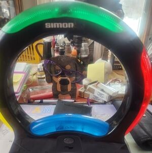 Hasbro Simon Game with Red, Green, Blue Lights